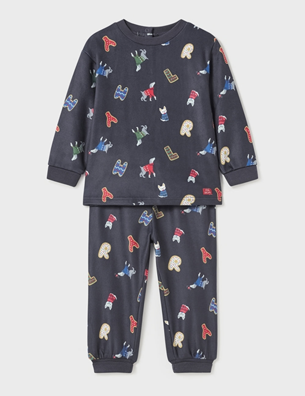 Compleu pijamale Mayoral, gri