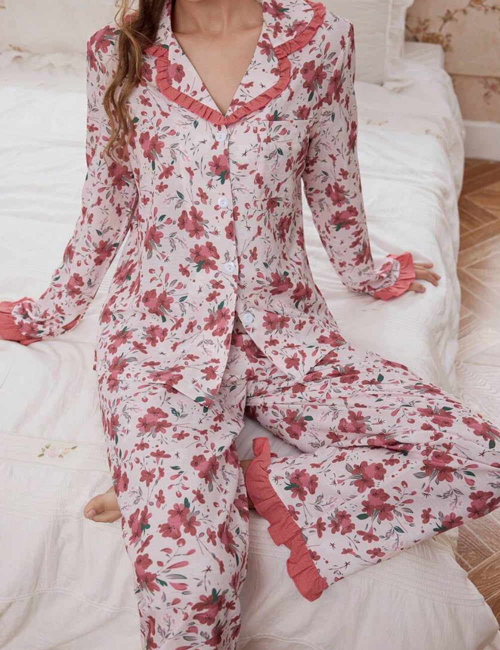 Compleu pijamale Shein, mix culori