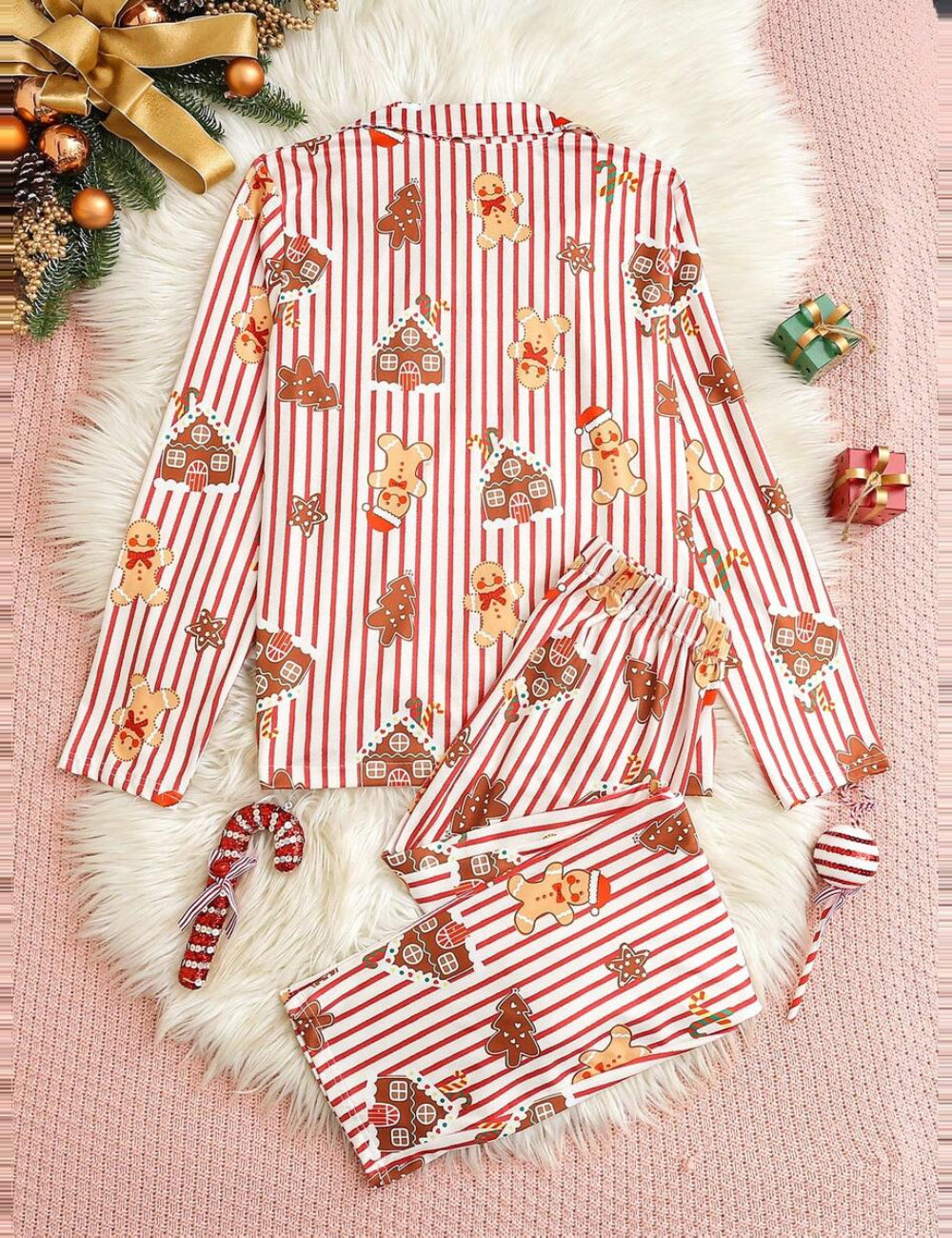 Compleu pijamale Shein, mix culori