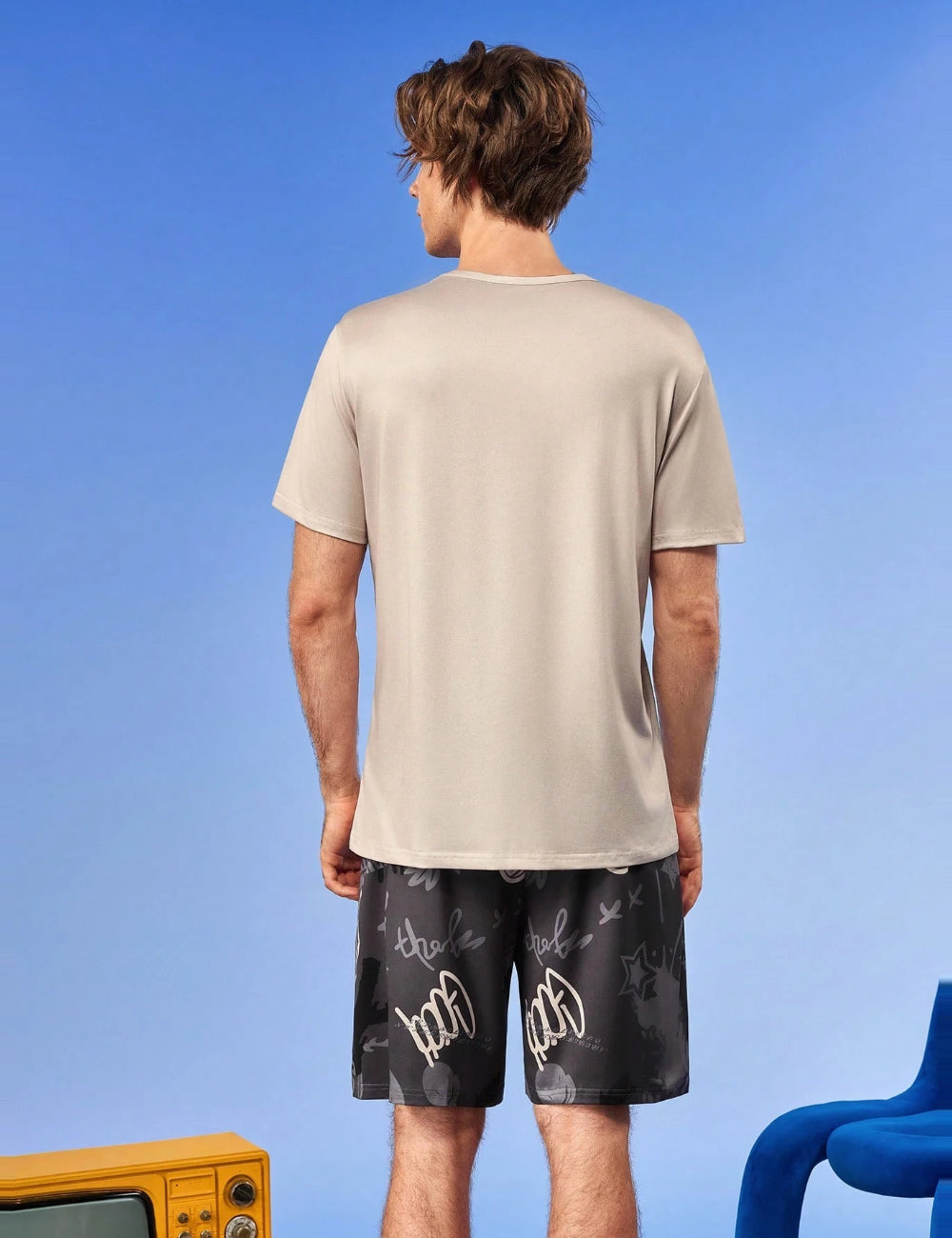 Compleu pijamale Shein, mix culori