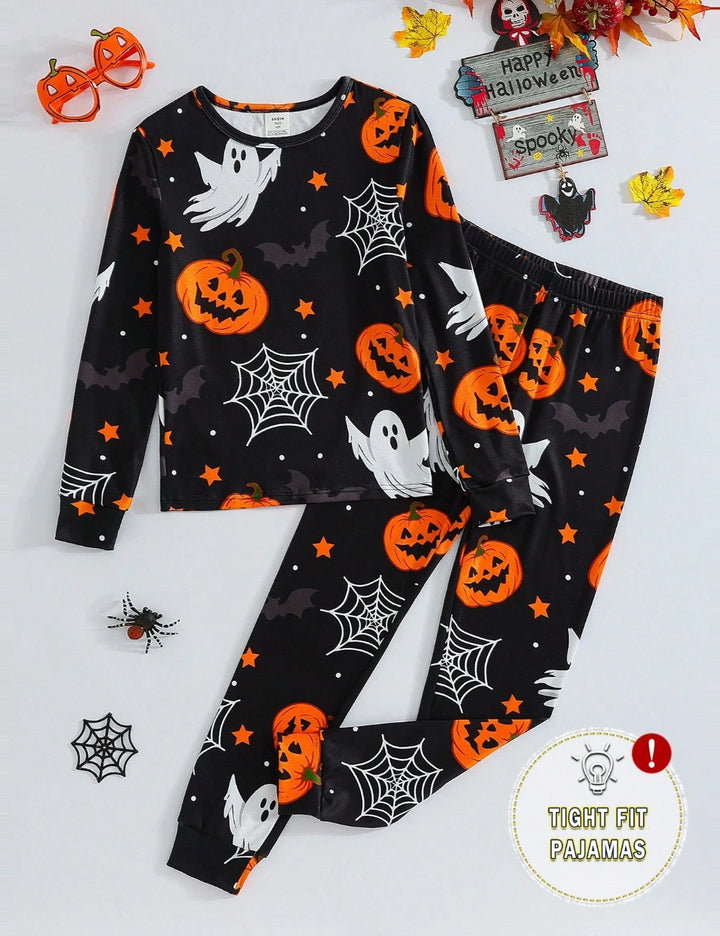 Compleu pijamale Shein, negru