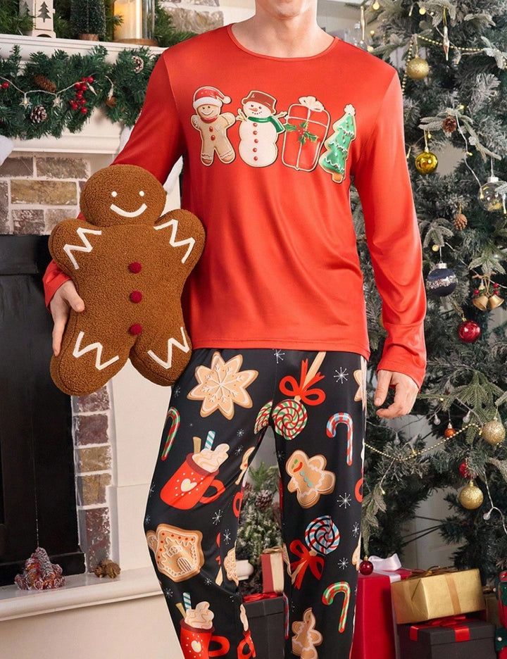 Compleu pijamale Shein, roșu