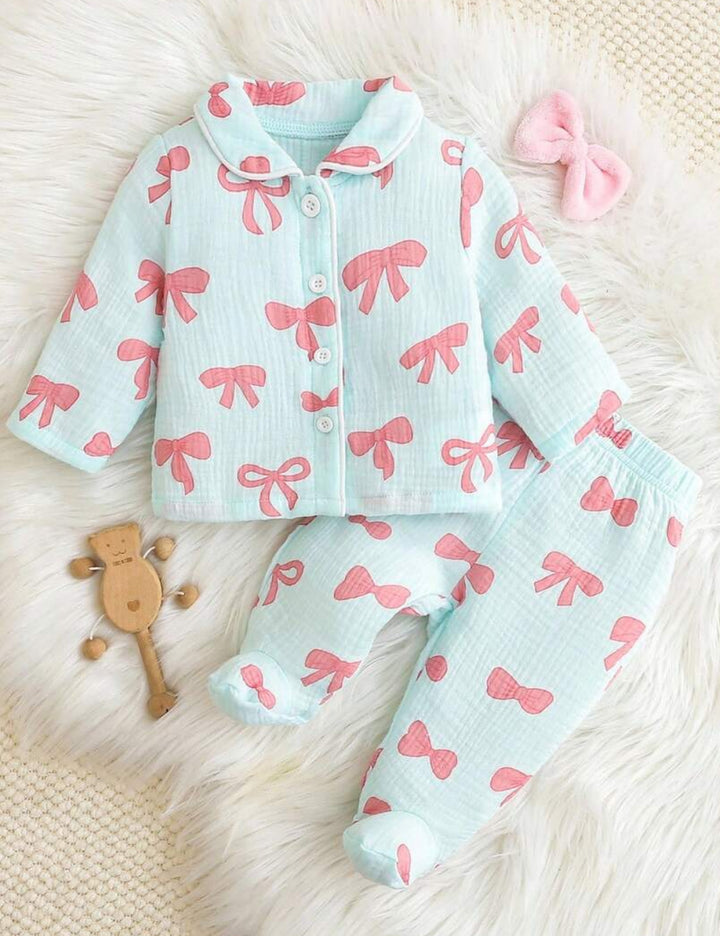Compleu pijamale Shein, albastru