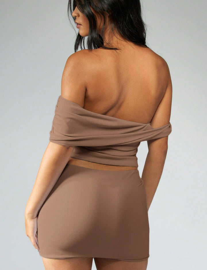 Compleu Shein Missguided, maro