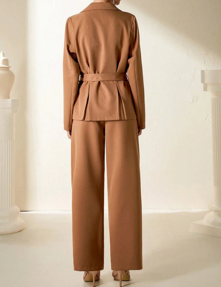 Shein együttes, barna