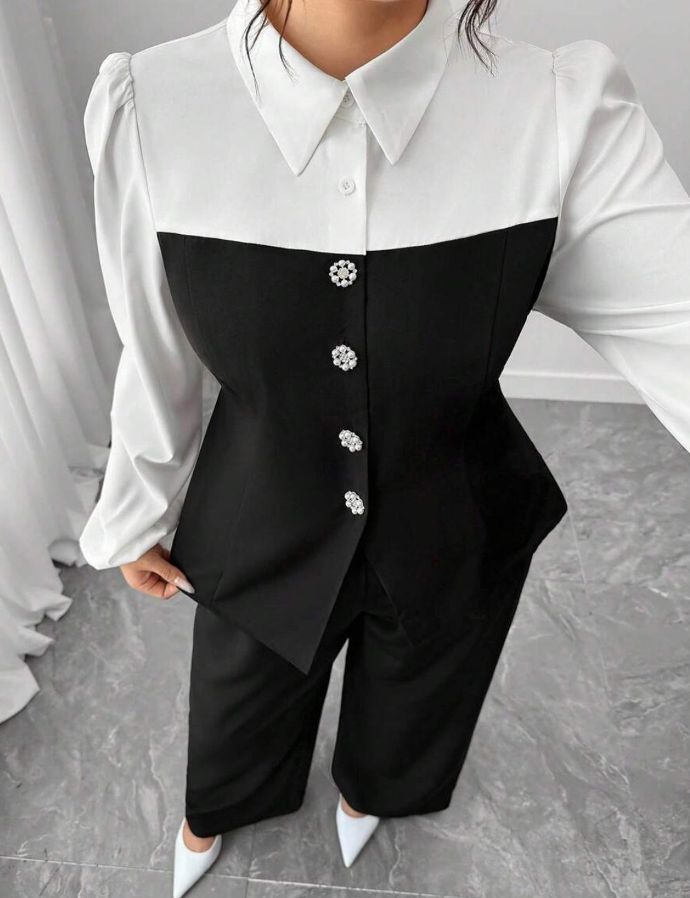 Compleu Shein Curve+, mix culori