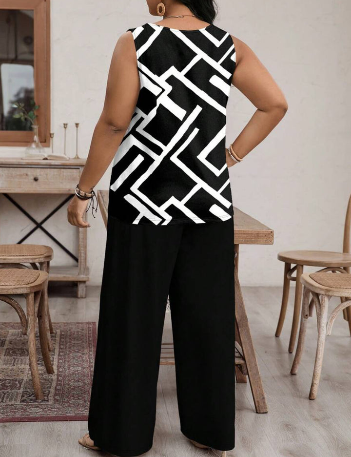 Shein Curve+ jumpsuit, mixed colors