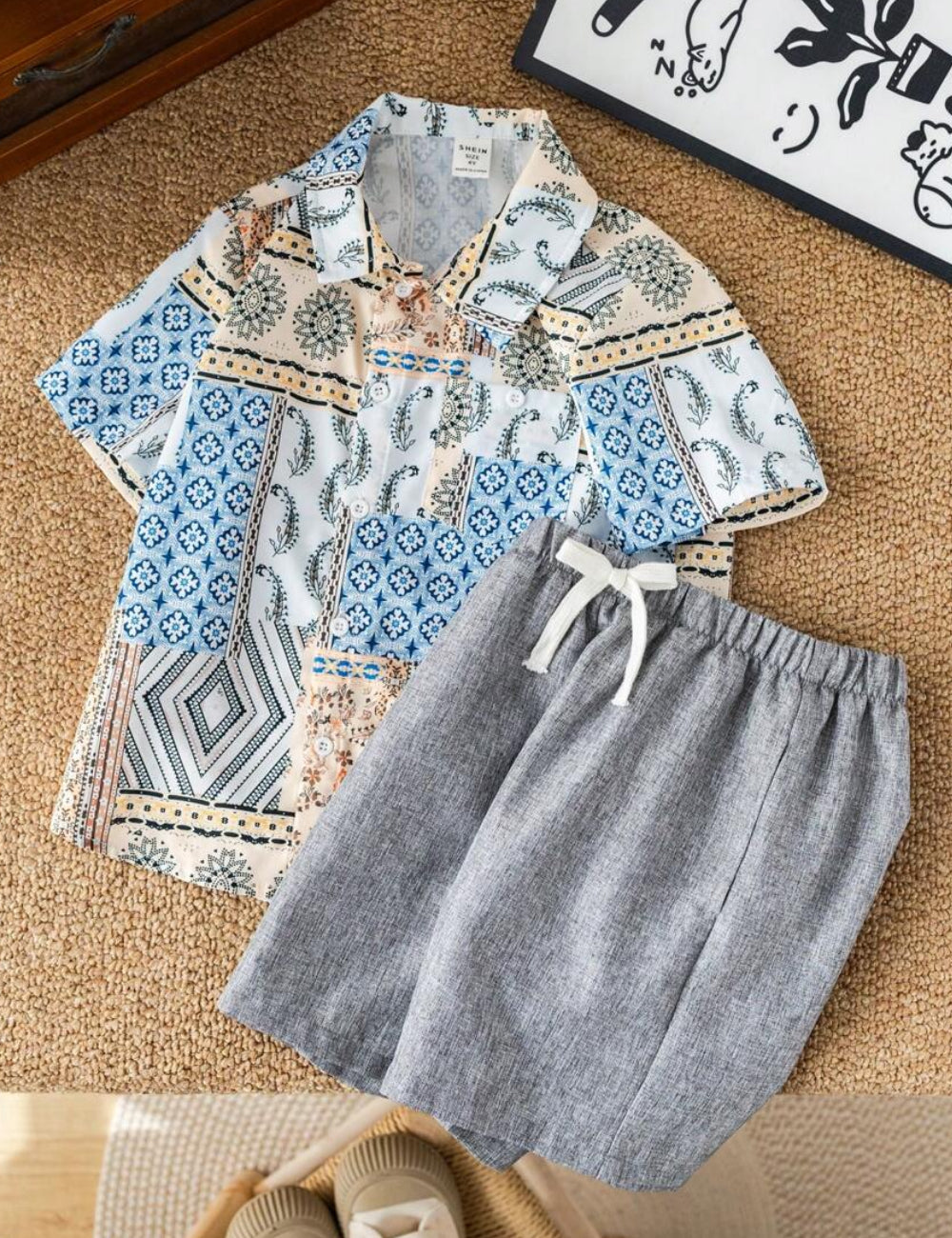 Compleu Shein, mix culori