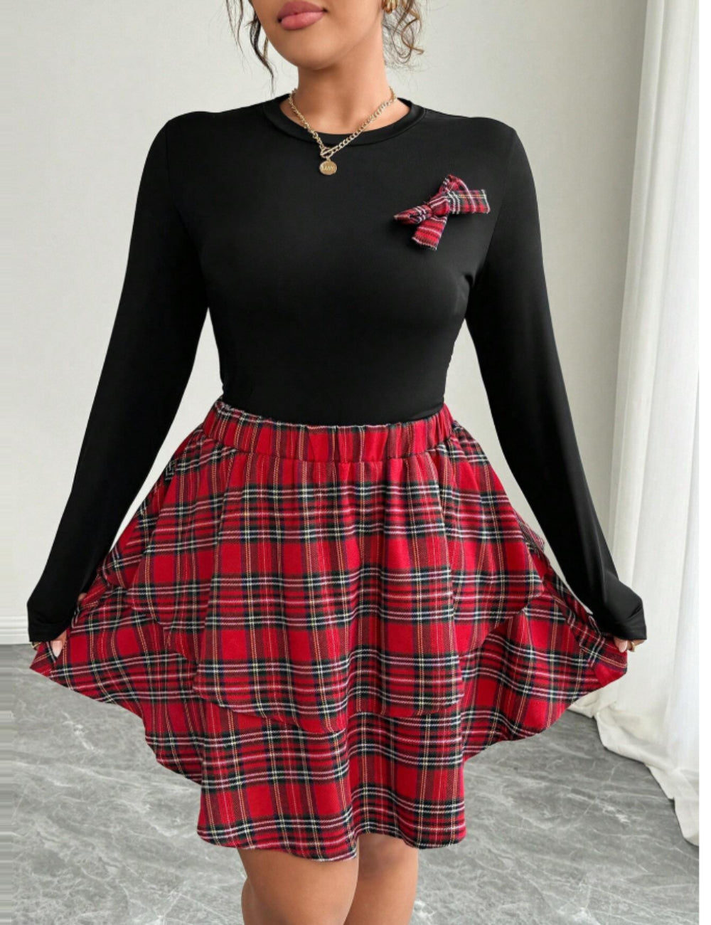 Compleu Shein Curve+, mix culori