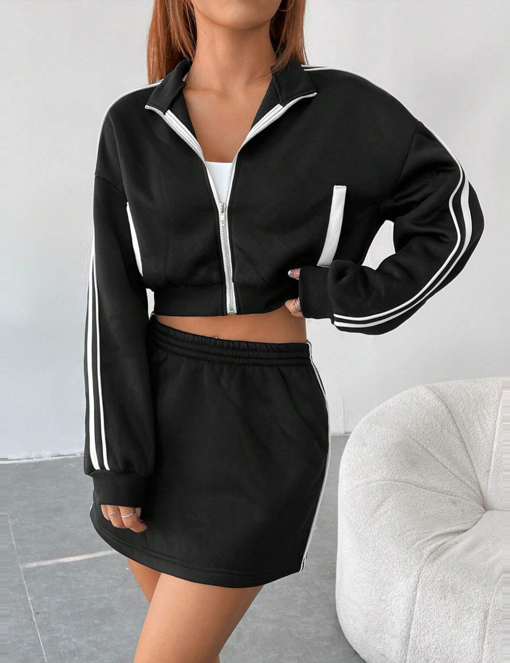 Shein overall, black