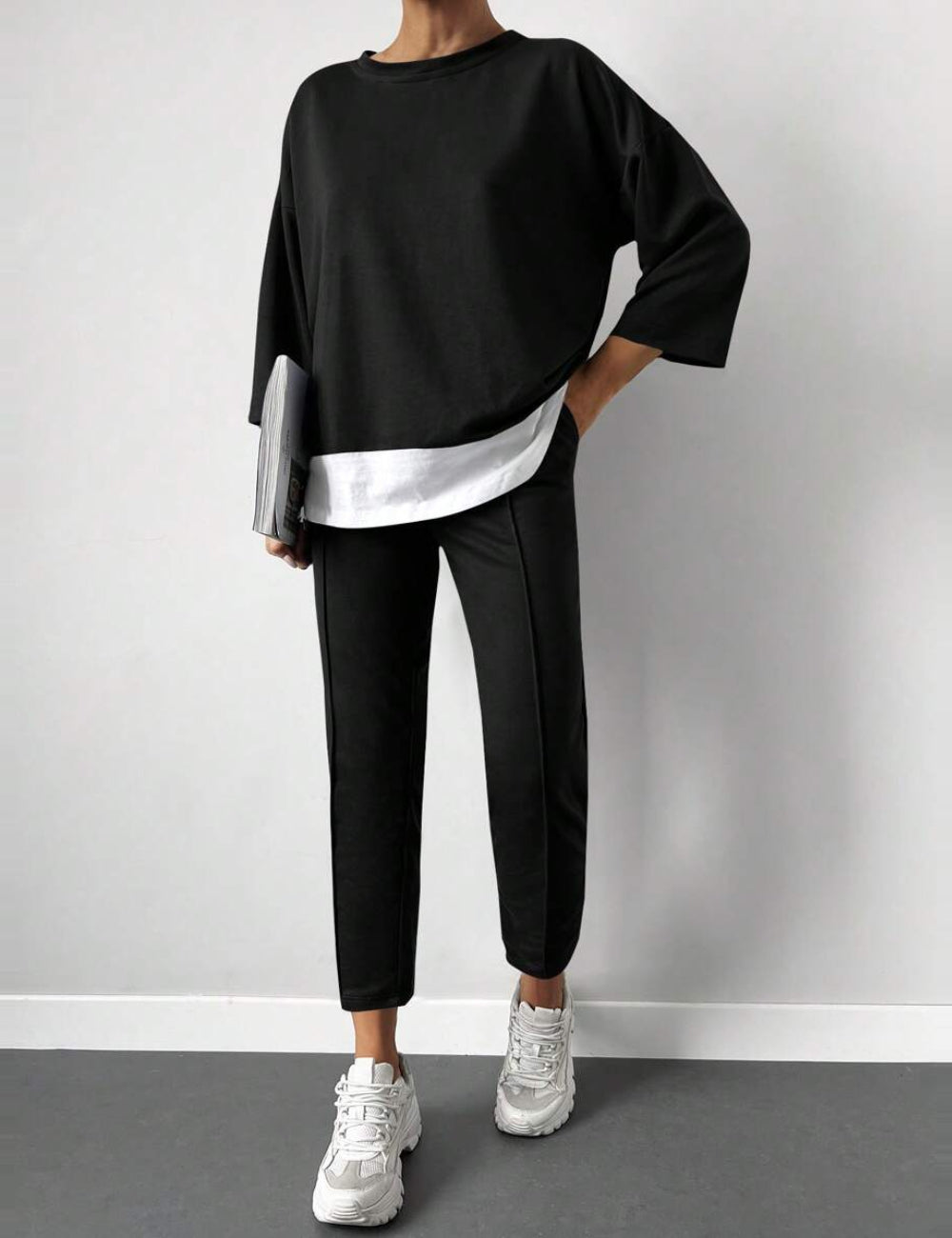 Compleu Shein, negru