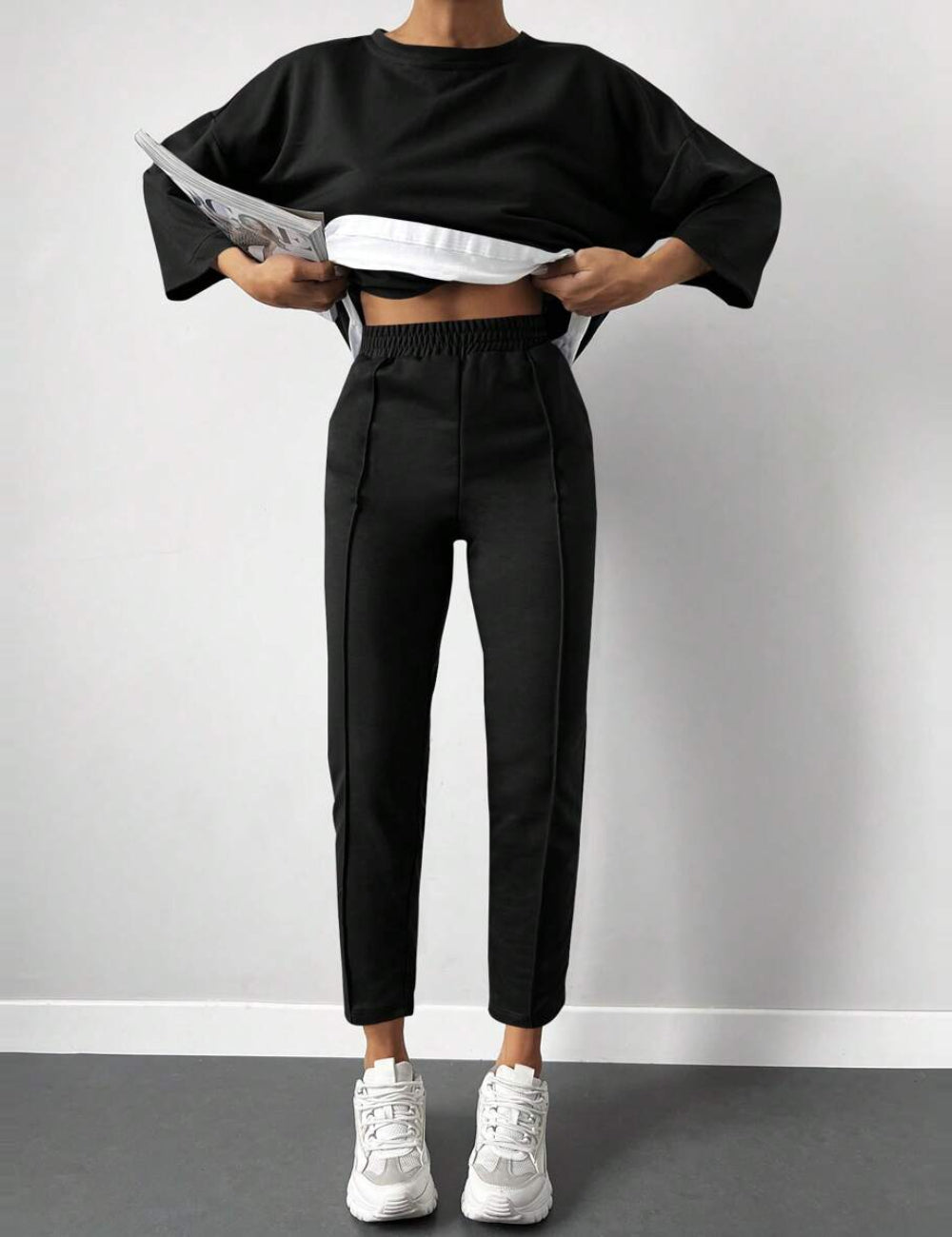 Compleu Shein, negru