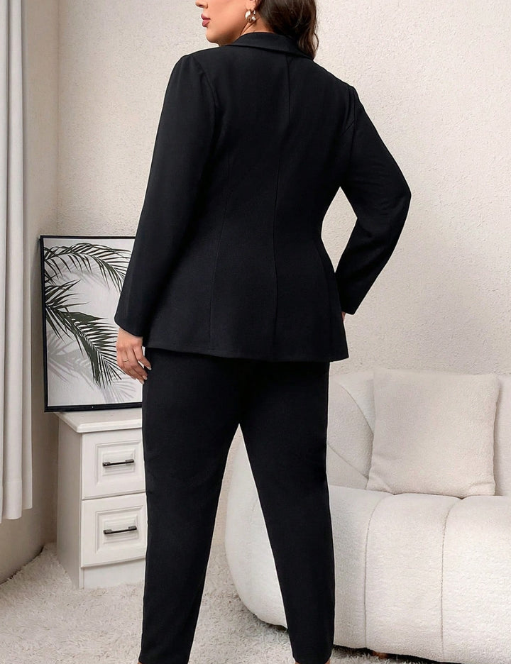 Compleu Shein Curve+, negru