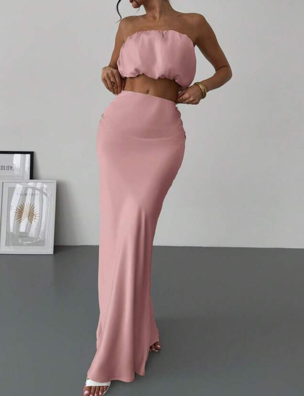 Compleu Shein, roz