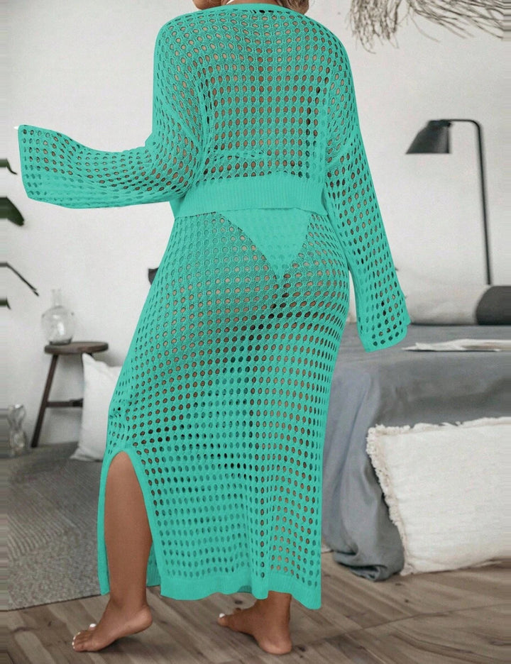 Compleu Shein Curve+, turcoaz