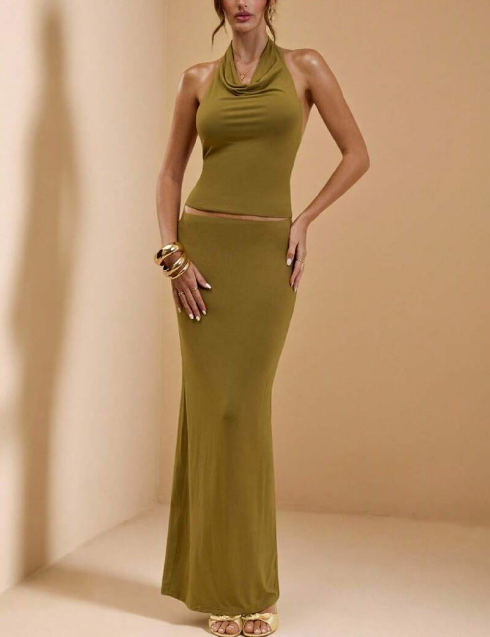 Compleu Shein, verde