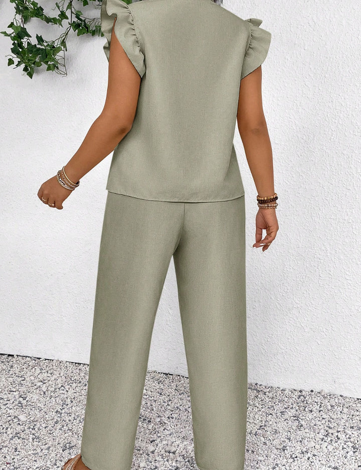 Shein Curve+ szett, zöld