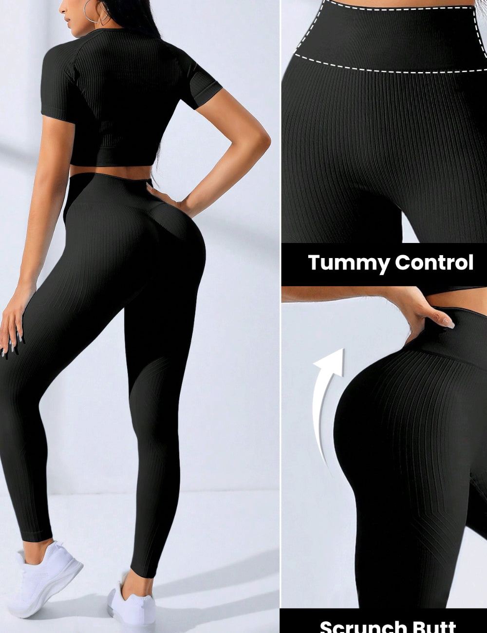 Compleu sport Shein, negru