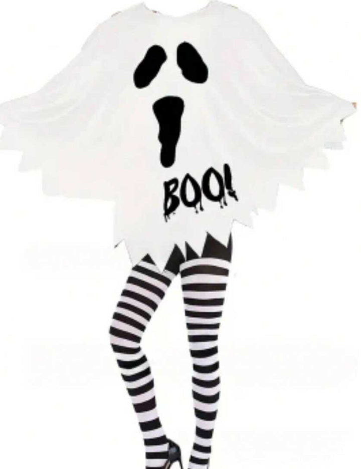 Costum Halloween Shein, alb