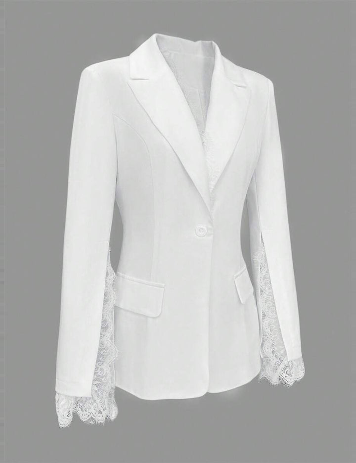 Costum Shein, alb