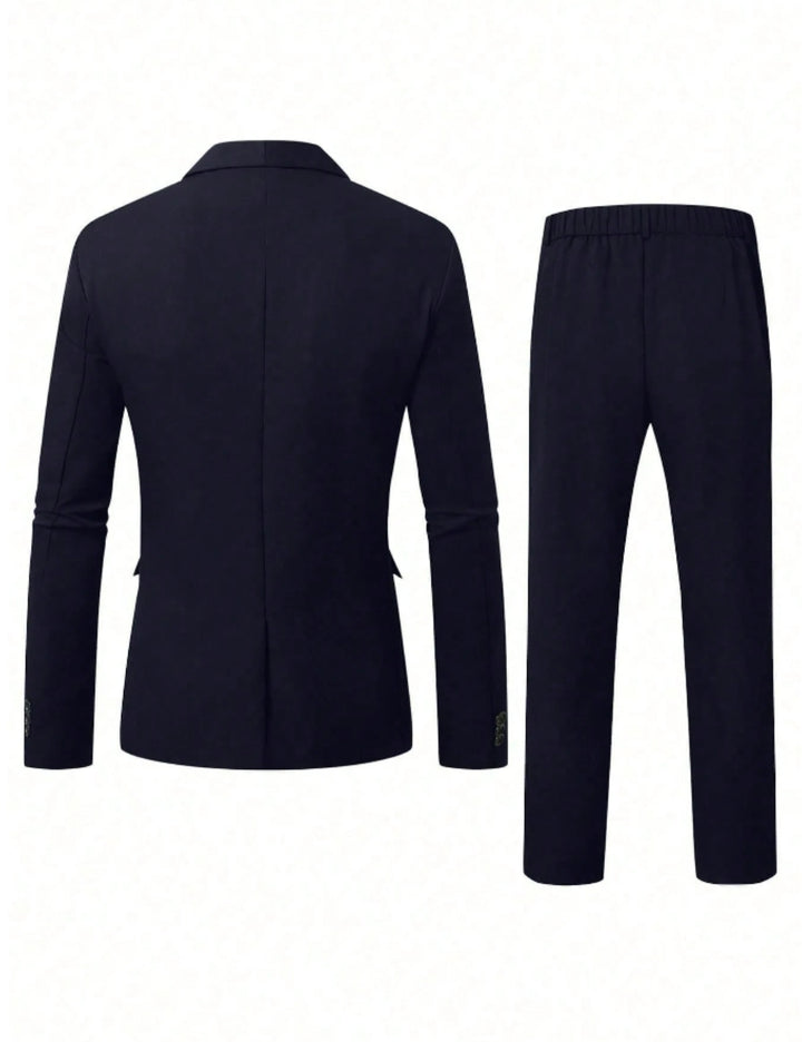 Costum Shein MANFINITY, bleumarin