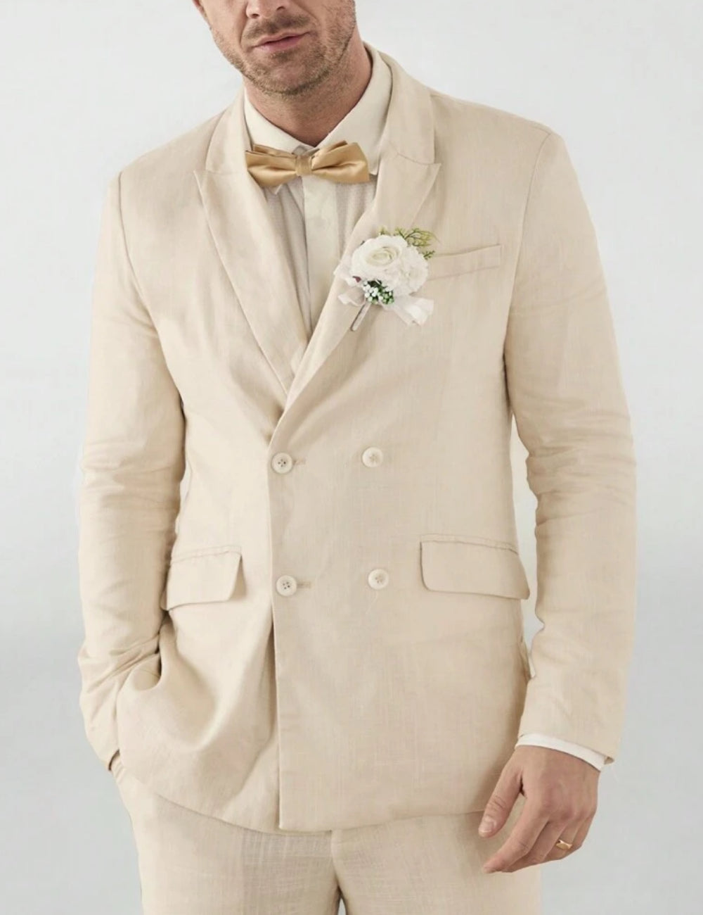 Costum Shein MANFINITY, crem