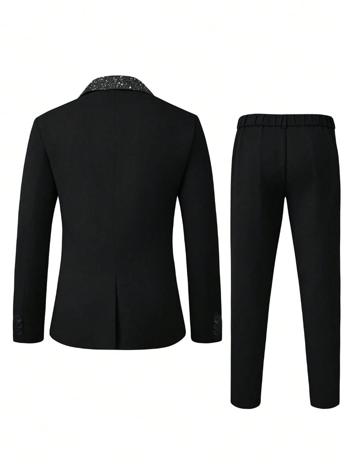 Costum Shein MANFINITY, negru