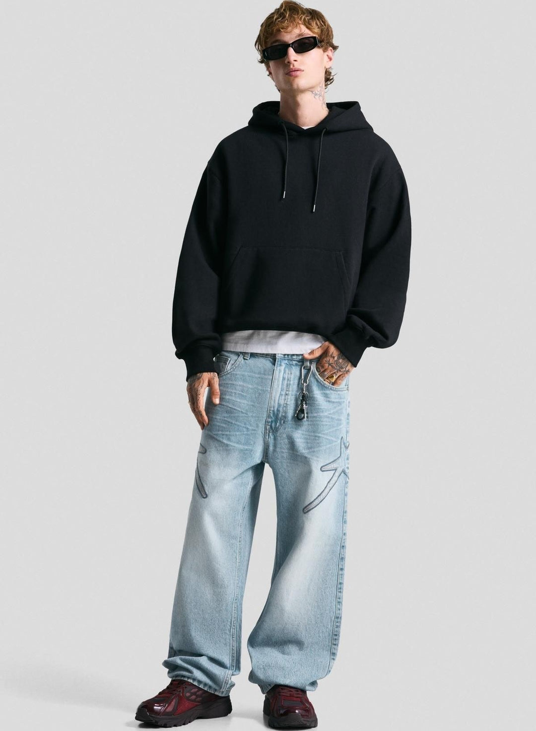 Farmer BERSHKA, kék