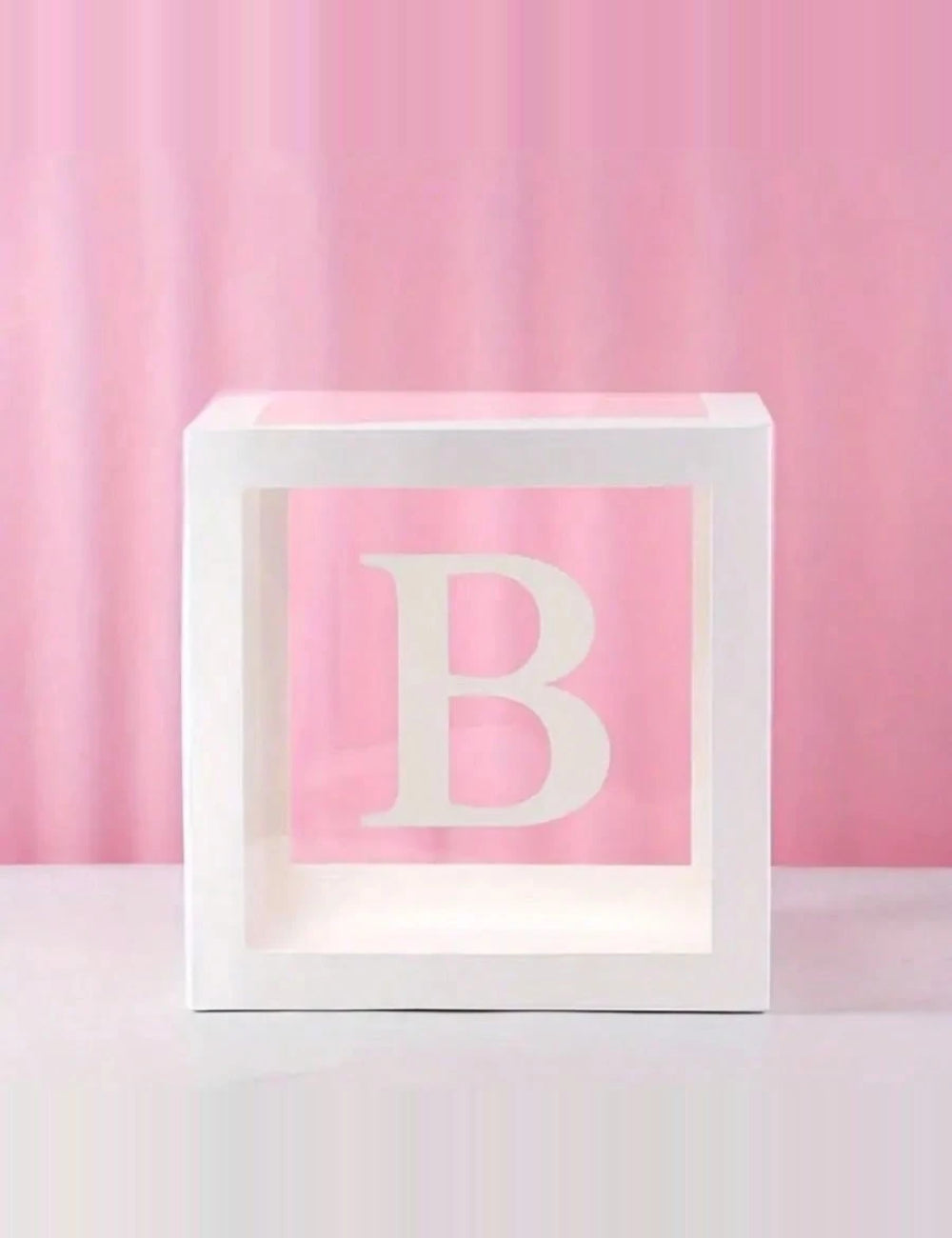 Cutie cadou Shein, transparent