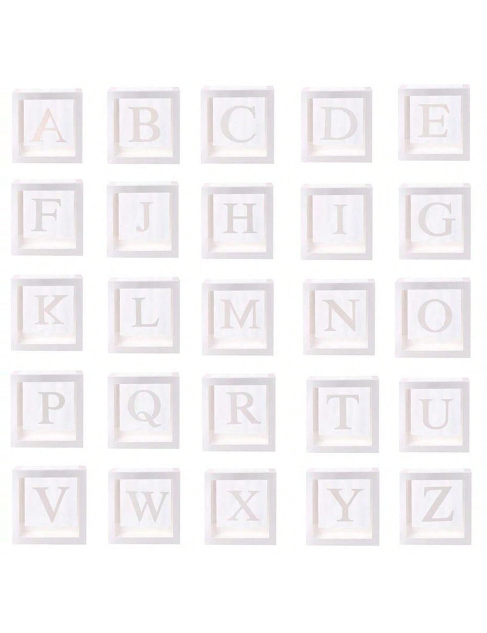 Cutie cadou Shein, transparent