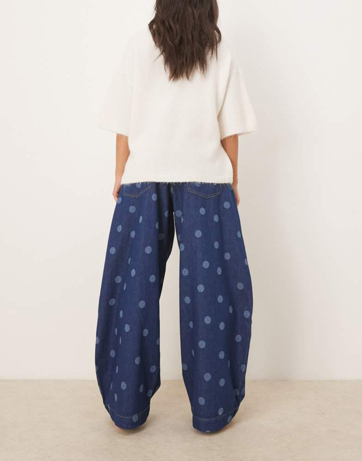 Jeans ASOS, albastru