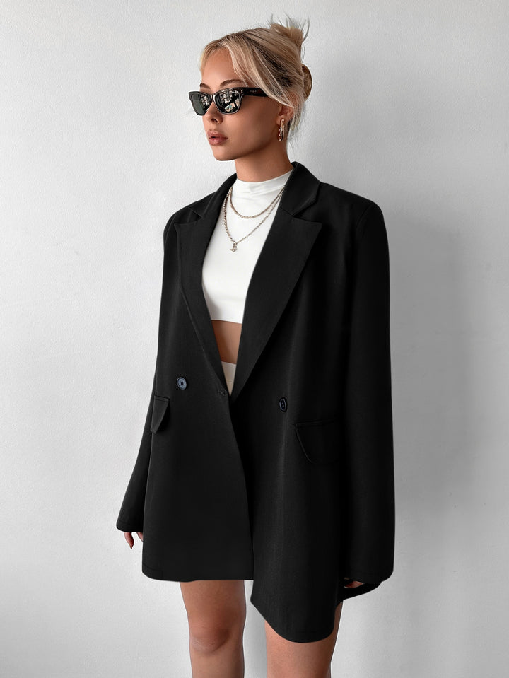 Sacou SHEIN, negru