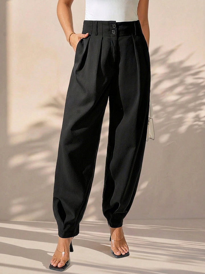 Pantalon SHEIN, negru