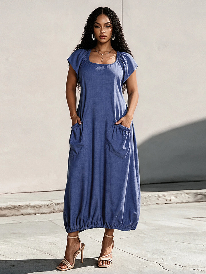 Rochie maxi SHEIN, albastru