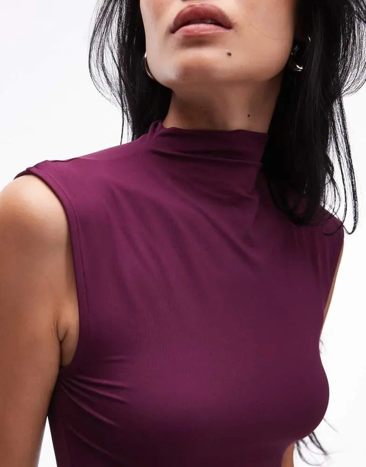 Rochie maxi ASOS, mov