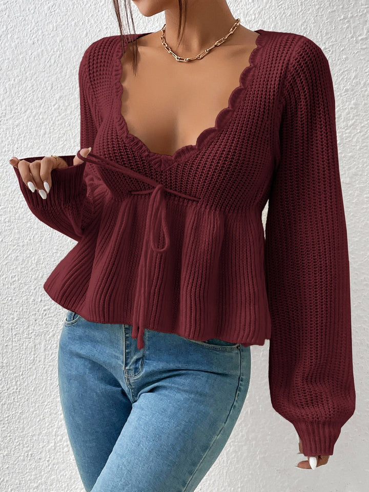 Pulover SHEIN, vișiniu