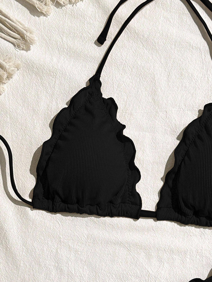 Set bikini SHEIN, negru