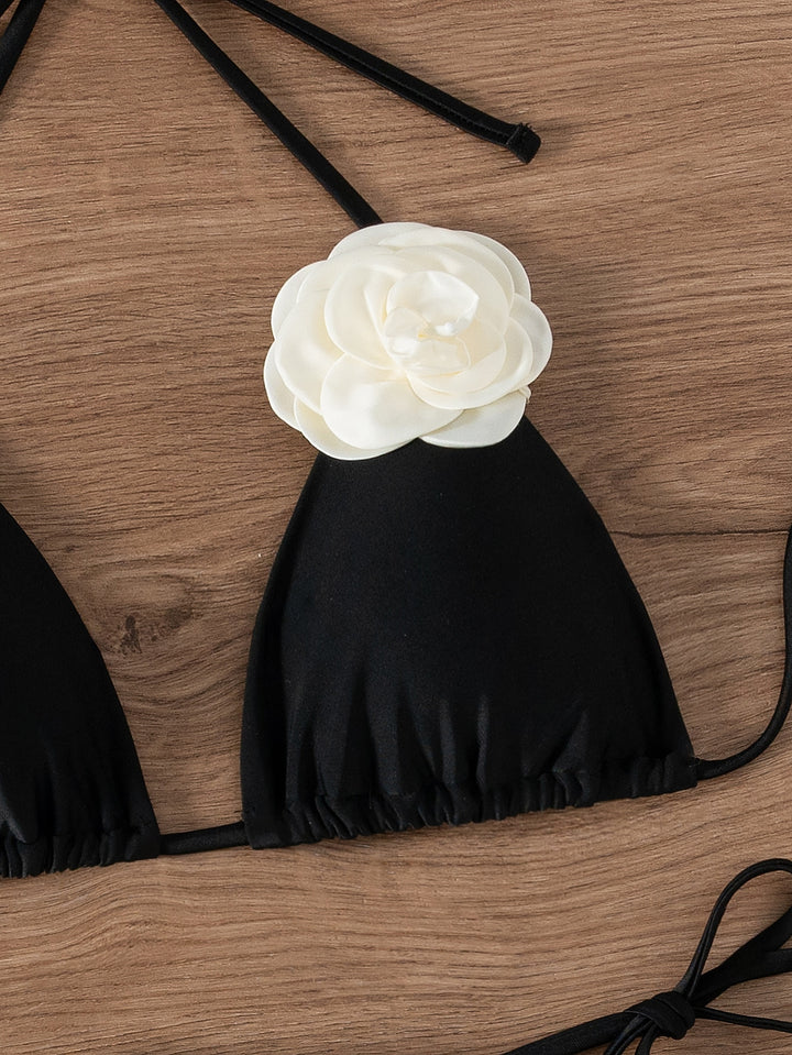 Set bikini SHEIN, negru