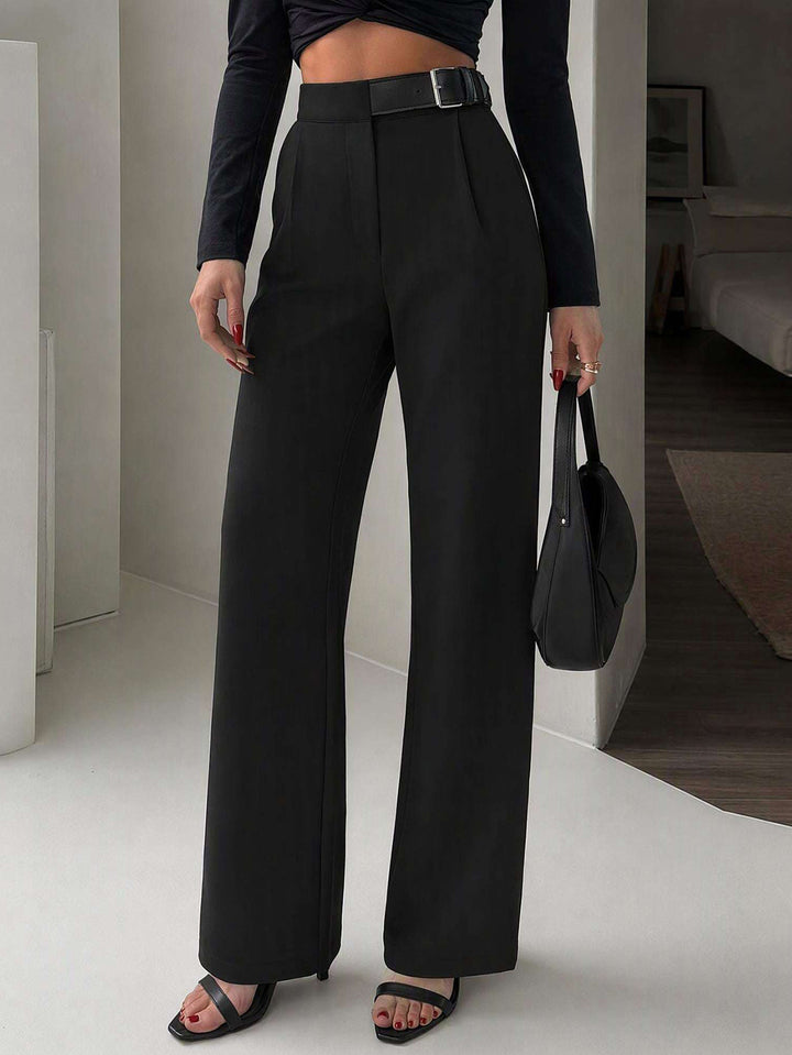 Pantaloni SHEIN, negru