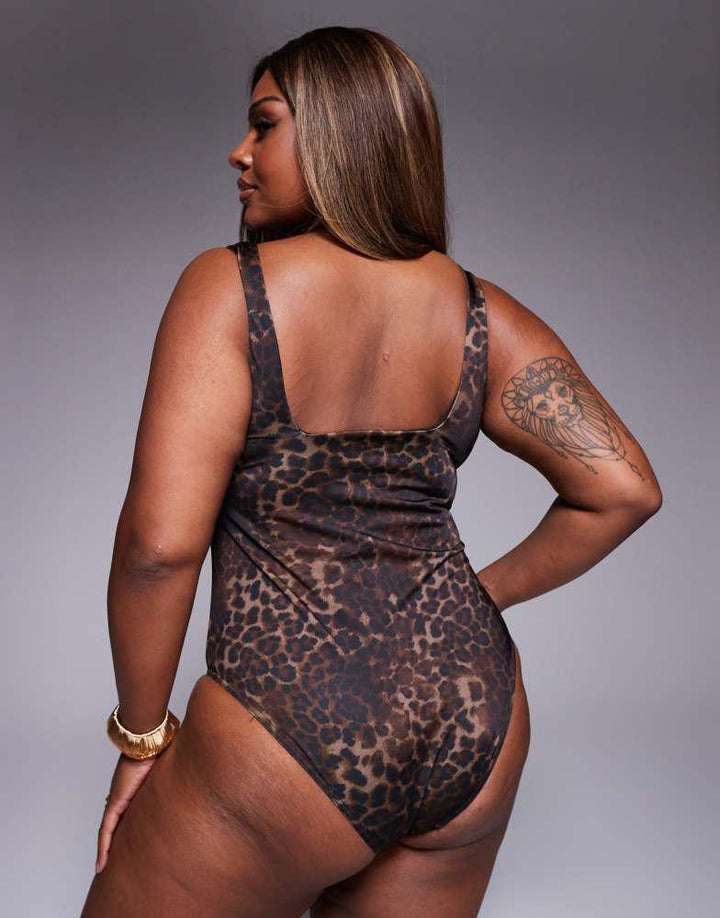 Costum de baie întreg ASOS, mix culori
