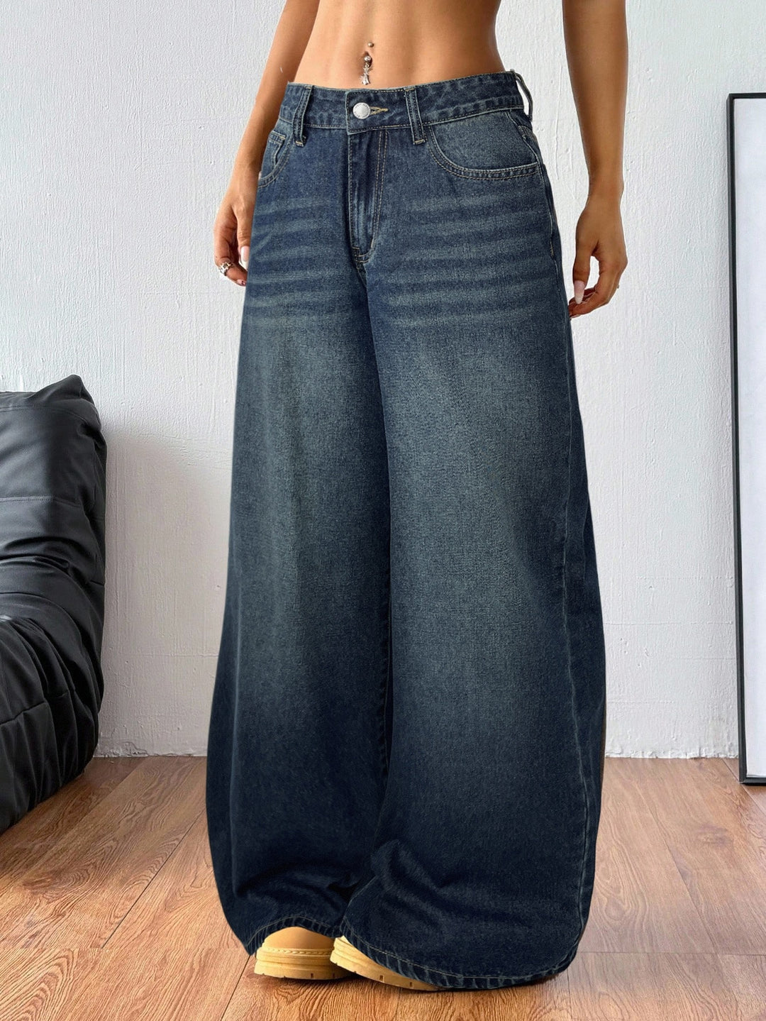 Jeans SHEIN, albastru
