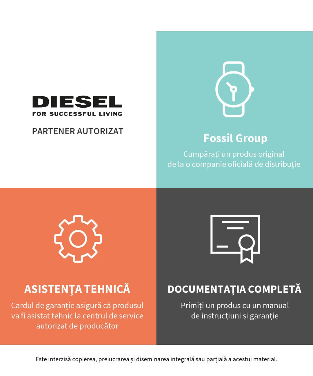 Ceas DIESEL, negru