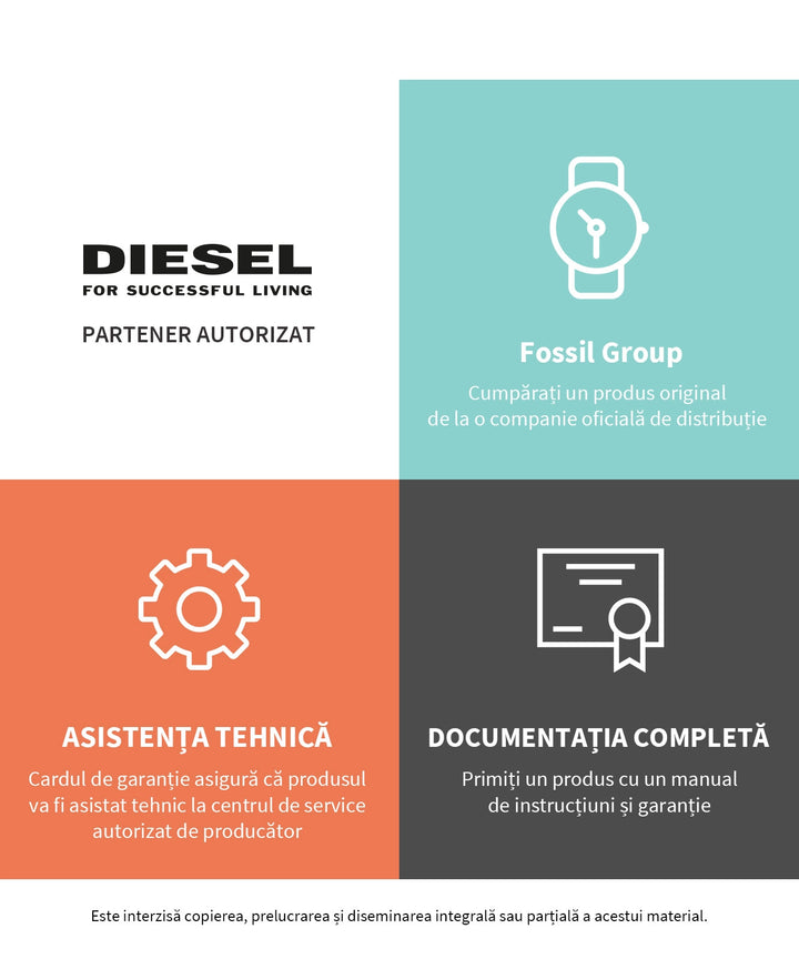 Ceas DIESEL, negru