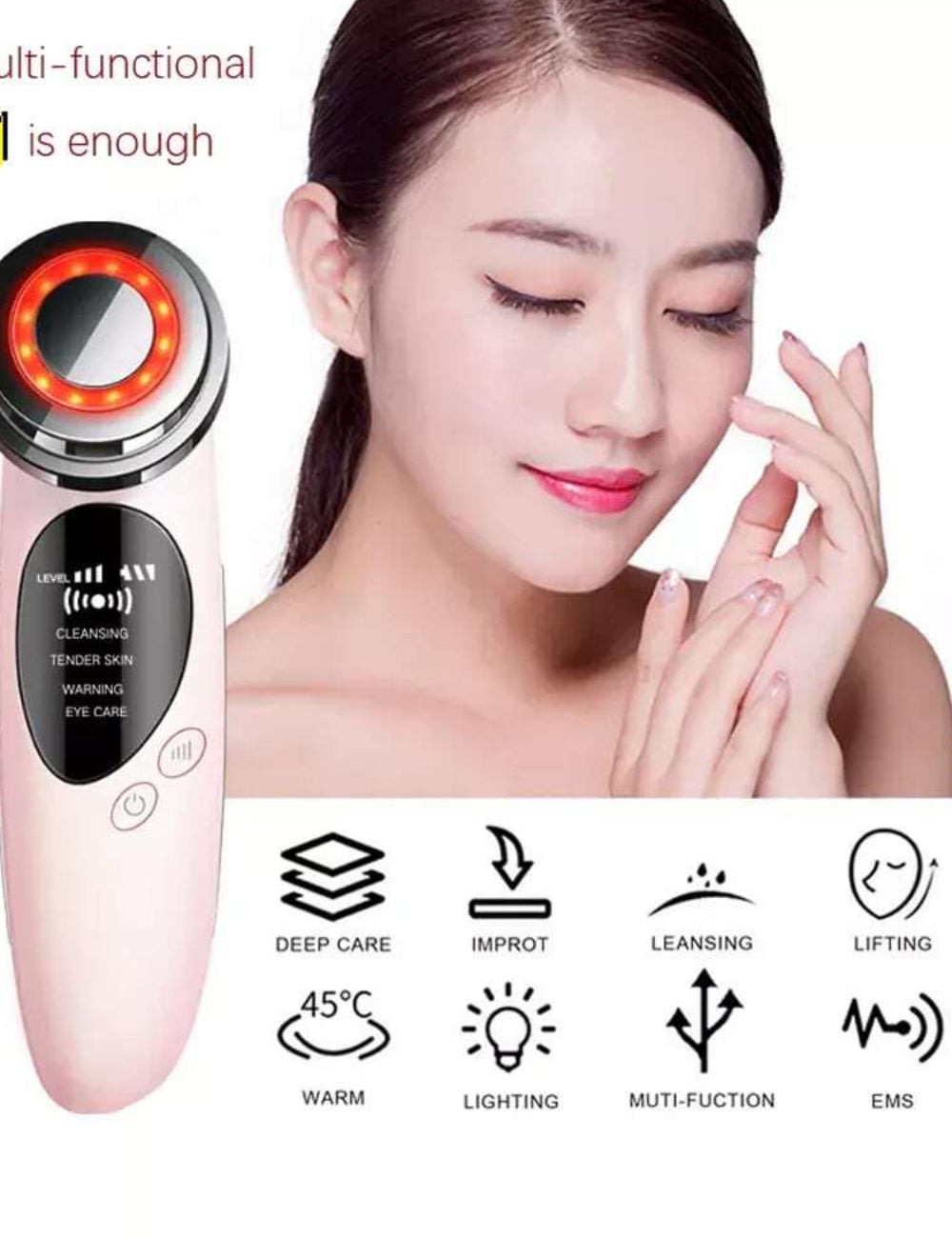 Dispozitiv de lifting facial Shein, roz