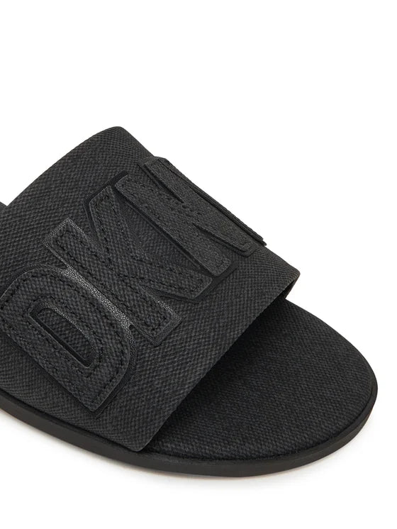 Șlapi DKNY, negru
