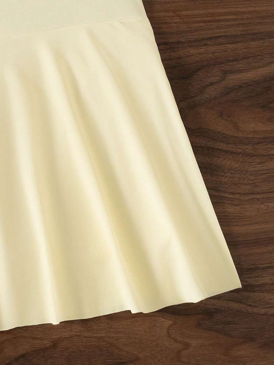 Fustă pantalon SHEIN, galben