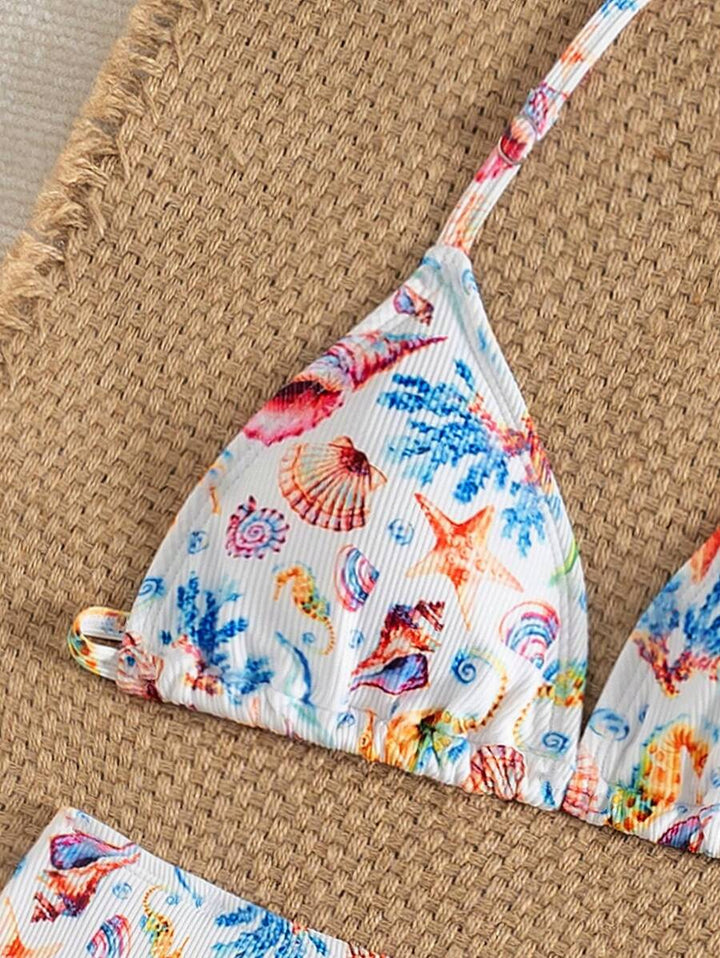 Costum de baie SHEIN, mix culori