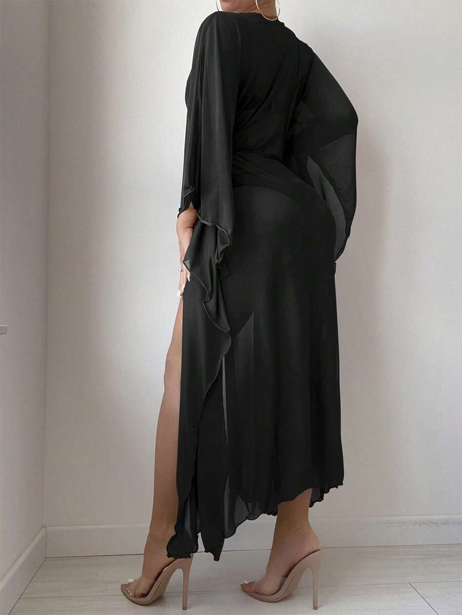 Kimono SHEIN, negru
