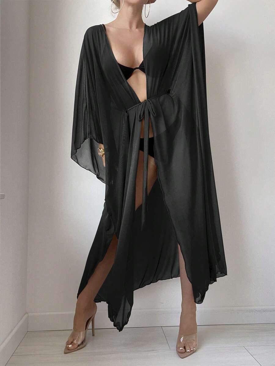 Kimono SHEIN, negru