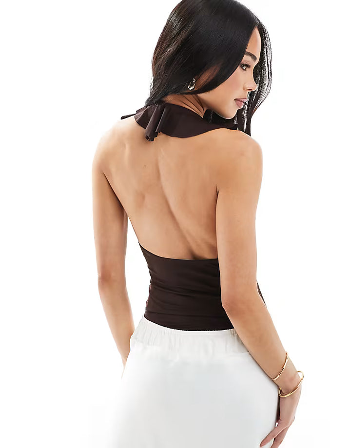 Body BERSHKA, maro